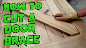Read more about the article HOW TO CUT BRACES INTO A FRAME LEDGE & BRACED DOOR